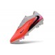 Chaussure de Foot Nike Phantom 6 L Elite FG Orange Vif Noir