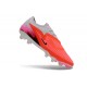 Chaussure de Foot Nike Phantom 6 L Elite FG Orange Vif Noir