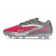 Chaussure de Foot Nike Phantom 6 L Elite FG Rose Argent Gris