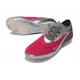 Chaussure de Foot Nike Phantom 6 L Elite FG Rose Argent Gris