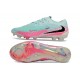 Chaussure de Foot Nike Phantom 6 L Elite FG Pistachio Frost Rose Noir