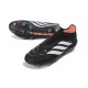 Chaussures de Football adidas Predator Elite L FG Noir Blanc Orange