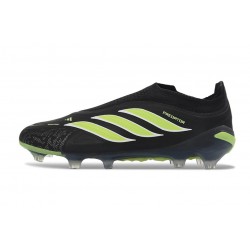 Chaussures de Football adidas Predator Elite L FG Noir Jaune