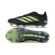 Chaussures de Football adidas Predator Elite L FG Noir Jaune
