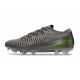 Chaussure de Foot Nike Phantom 6 L Elite FG Gris Vert