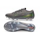 Chaussure de Foot Nike Phantom 6 L Elite FG Gris Vert