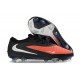 Chaussure de Foot Nike Phantom 6 L Elite FG Rouge Noir Argent