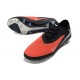 Chaussure de Foot Nike Phantom 6 L Elite FG Rouge Noir Argent