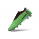 Chaussure de Foot Nike Phantom 6 L Elite FG Vert Or