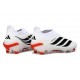 Chaussures de Football adidas Predator Elite LL FG Blanc Noir Rouge