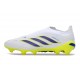 Chaussures de Football adidas Predator Elite LL FG Blanc Bleu Jaune