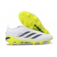 Chaussures de Football adidas Predator Elite LL FG Blanc Bleu Jaune