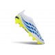 Chaussures de Football adidas Predator Elite LL FG Blanc Bleu Jaune