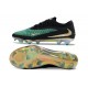 Chaussure de Foot Nike Phantom 6 L Elite FG Vert Noir Or