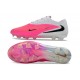 Chaussure de Foot Nike Phantom 6 L Elite FG Rose Blanc Noir