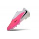 Chaussure de Foot Nike Phantom 6 L Elite FG Rose Blanc Noir