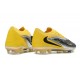 Chaussure de Foot Nike Phantom 6 L Elite FG Jaune Noir Argent
