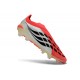 Chaussures de Football adidas Predator Elite LL FG Rouge Noir Blanc