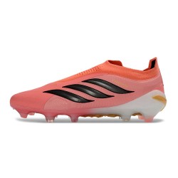 Chaussures de Football adidas Predator Elite LL FG Rose Noir