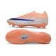 Chaussures Nike Air Zoom Mercurial Vapor 17 Elite FG Orange Bleu