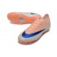 Chaussures Nike Air Zoom Mercurial Vapor 17 Elite FG Orange Bleu