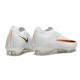 Chaussures Nike Air Zoom Mercurial Vapor 17 Elite FG Blanc Rouge