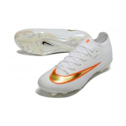Chaussures Nike Air Zoom Mercurial Vapor 17 Elite FG Blanc Rouge