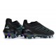 adidas Crampons Predator 26 Elite Laceless FG Noir Bleu