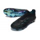 adidas Crampons Predator 26 Elite Laceless FG Noir Bleu