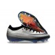 Chaussures Nike Air Zoom Mercurial Vapor 17 Elite FG Noir Argent