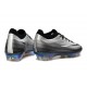 Chaussures Nike Air Zoom Mercurial Vapor 17 Elite FG Noir Argent