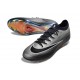 Chaussures Nike Air Zoom Mercurial Vapor 17 Elite FG Noir Argent