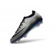 Chaussures Nike Air Zoom Mercurial Vapor 17 Elite FG Noir Argent