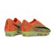 Chaussures Nike Air Zoom Mercurial Vapor 17 Elite FG Orange Vert Noir