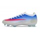 Chaussures Nike Air Zoom Mercurial Vapor 17 Elite FG Bleu Blanc Rouge