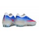 Chaussures Nike Air Zoom Mercurial Vapor 17 Elite FG Bleu Blanc Rouge