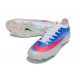 Chaussures Nike Air Zoom Mercurial Vapor 17 Elite FG Bleu Blanc Rouge