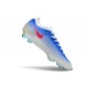 Chaussures Nike Air Zoom Mercurial Vapor 17 Elite FG Bleu Blanc Rouge