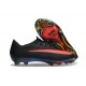 Chaussures Nike Air Zoom Mercurial Vapor 17 Elite FG Noir Orange