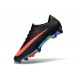 Chaussures Nike Air Zoom Mercurial Vapor 17 Elite FG Noir Orange