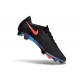 Chaussures Nike Air Zoom Mercurial Vapor 17 Elite FG Noir Orange