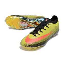 Chaussures Nike Air Zoom Mercurial Vapor 17 Elite FG Jaune Noir Rouge