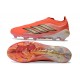adidas Crampons Predator 26 Elite Laceless FG Solar Turbo Thermal Chrome Noir