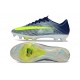 Chaussures Nike Air Zoom Mercurial Vapor 17 Elite FG Bleu Vert