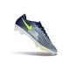 Chaussures Nike Air Zoom Mercurial Vapor 17 Elite FG Bleu Vert