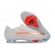 Chaussures Nike Air Zoom Mercurial Vapor 17 Elite FG Blanc Or Orange