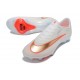 Chaussures Nike Air Zoom Mercurial Vapor 17 Elite FG Blanc Or Orange