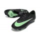 Chaussures Nike Air Zoom Mercurial Vapor 17 Elite FG Noir Vert