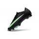 Chaussures Nike Air Zoom Mercurial Vapor 17 Elite FG Noir Vert