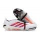 Chaussures adidas Predator 26 Elite FT FG Blanc Rouge Noir
